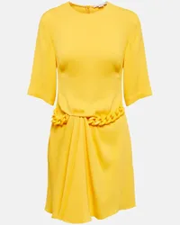 Stella McCartney Miniabito con catene Giallo