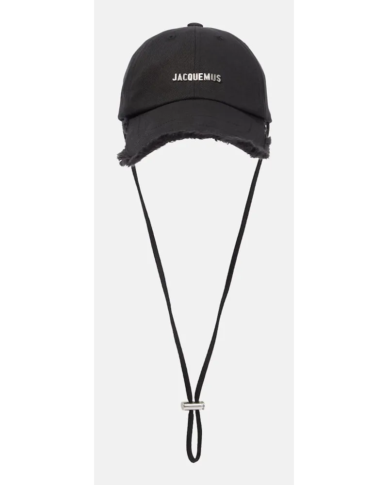 Jacquemus Cappello da baseball La Casquette Artichaut Nero