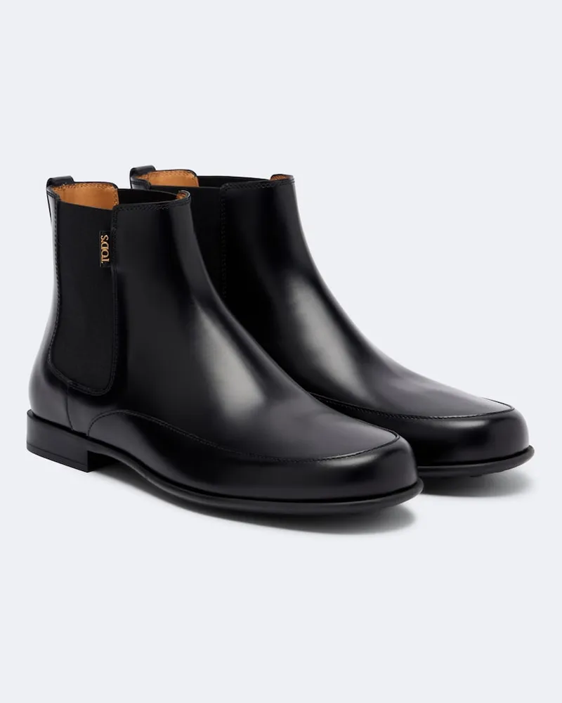 TOD'S Stivaletti Chelsea in pelle Nero