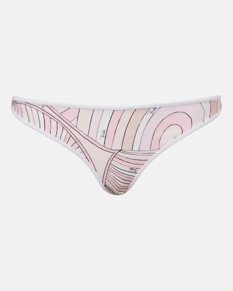 Emilio Pucci Slip bikini Iride Rosa