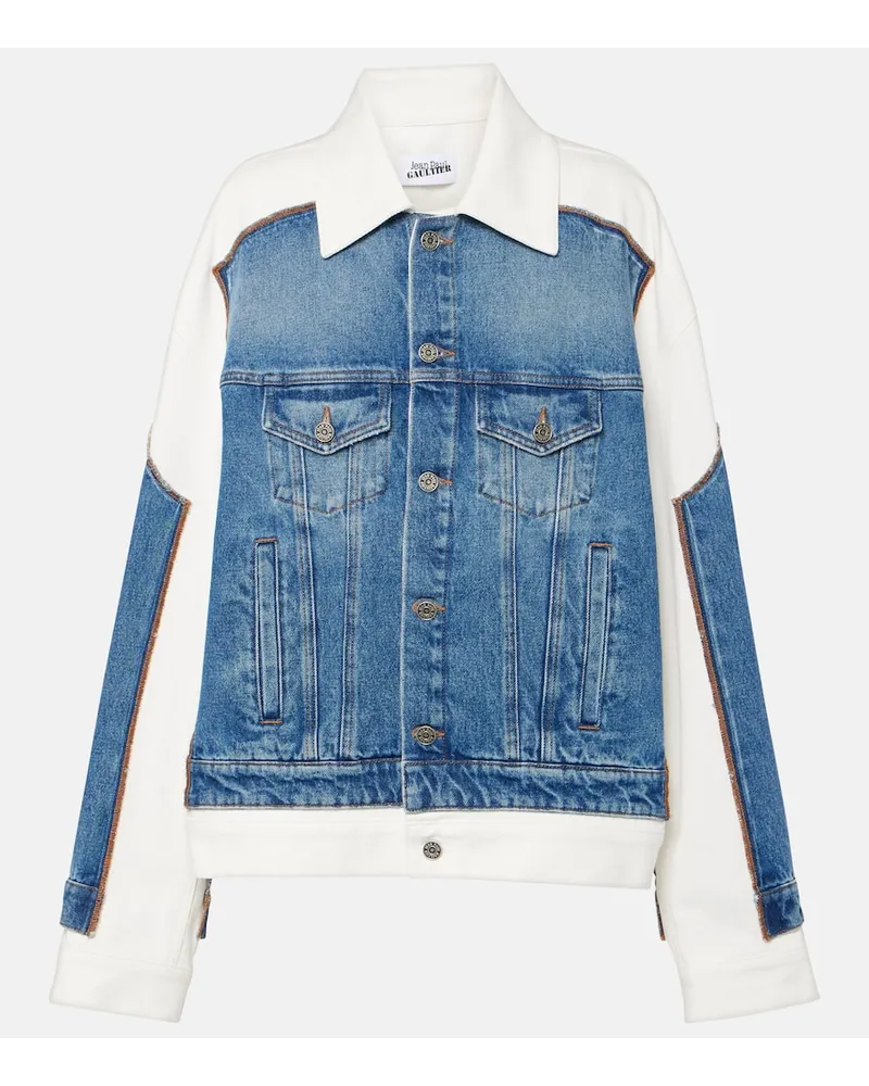 Jean Paul Gaultier Giacca di jeans Blu