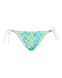 Heidi Klein Slip bikini St Tropez con stampa Multicolore