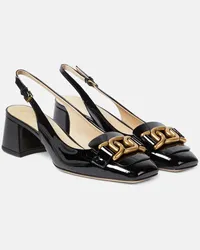 TOD'S Pumps slingback in vernice Nero