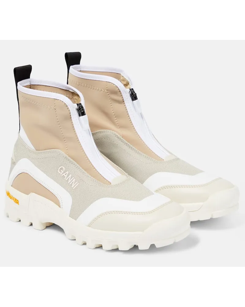 Ganni Sneakers alte Beige