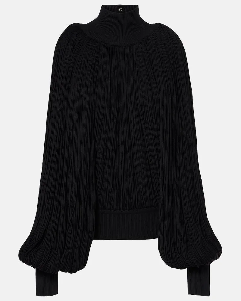 Alaïa AlaÃ¯a Pulover in lana Nero