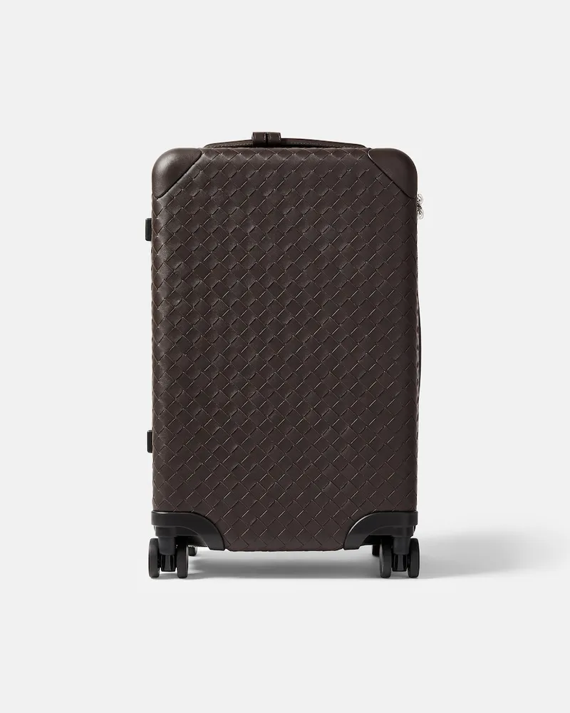 Bottega Veneta Valigia da viaggio Odyssey Intrecciato Marrone