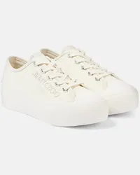 Jimmy Choo Sneakers Palma Maxi con platform Bianco