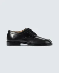 Maison Margiela Stringate Tabi in pelle Nero