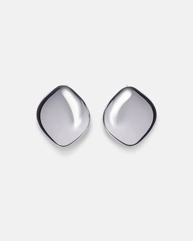 Jennifer Fisher Orecchini Puffy Cushion Argento