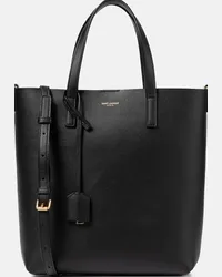 Saint Laurent Borsa Toy Shopping N/S in pelle Nero