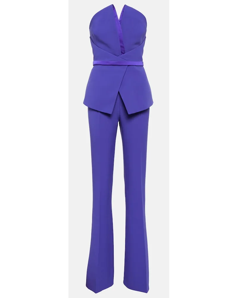 Safiyaa Jumpsuit Capucine in crÃªpe Viola