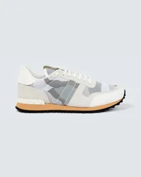 Valentino Garavani Sneakers Rockrunner con pelle Bianco