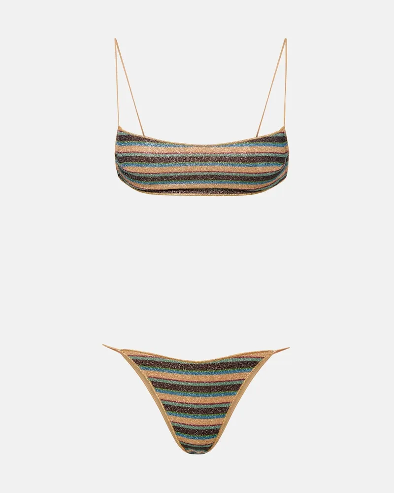 Oséree OsÃ©ree Bikini LumiÃ¨re a righe Multicolore