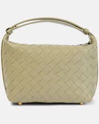 Bottega Veneta Borsa Wallace Mini in pelle Verde