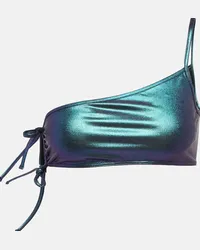 Rick Owens Bikini metallizzato Blu