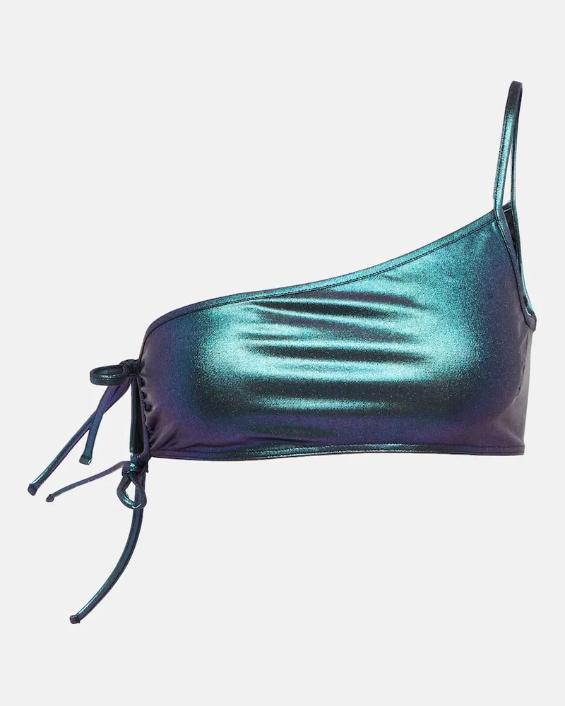 Rick Owens Bikini metallizzato Blu
