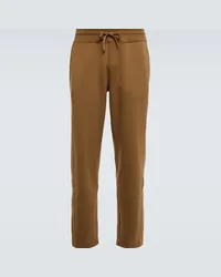 Loro Piana Pantaloni Whitney in misto cashmere Beige