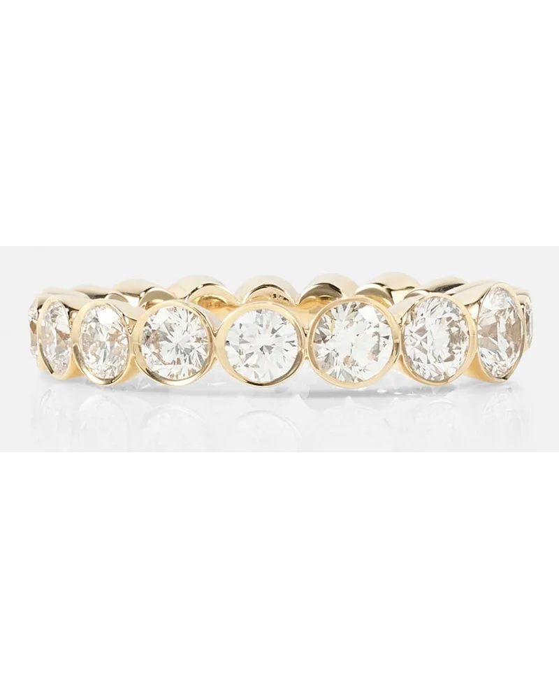 Sophie Bille Brahe Anello Ensemble Croissant in oro 18kt con diamanti Oro