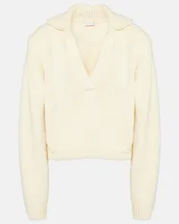 Magda Butrym Pullover in misto cotone Bianco