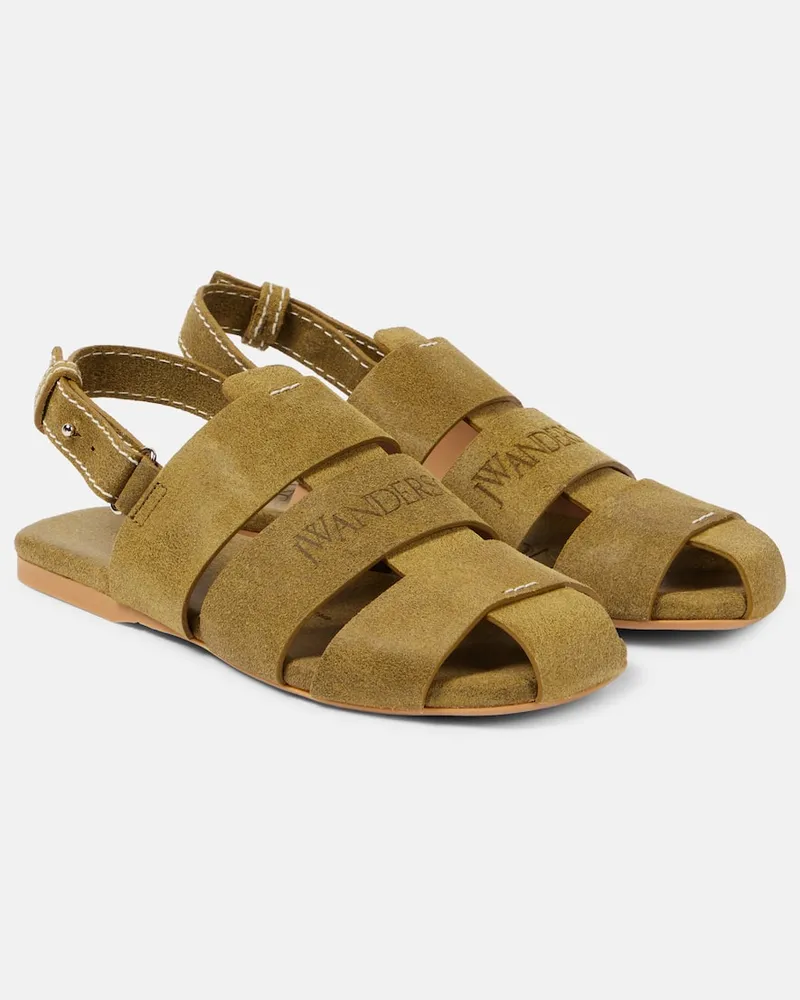 J.W.Anderson Sandali in pelle Verde