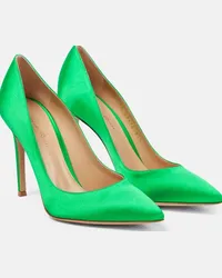 Gianvito Rossi Pumps Gianvito in raso Verde