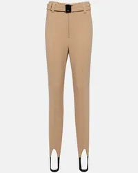 Bogner Pantaloni da sci Eirin con staffe Beige