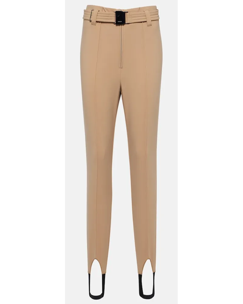 Bogner Pantaloni da sci Eirin con staffe Beige