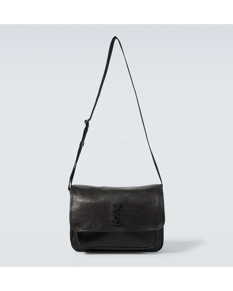 Saint Laurent Borsa a tracolla Niki in pelle Nero