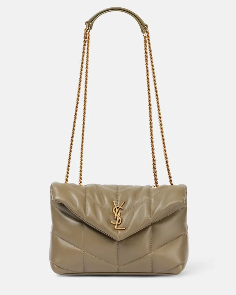 Saint Laurent Borsa a spalla Toy in pelle Verde