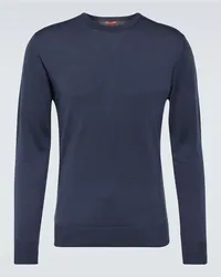 BARENA Pullover Ato Brunal in lana Blu