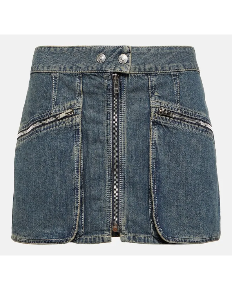 Isabel Marant Minigonna di jeans Fatsia Blu
