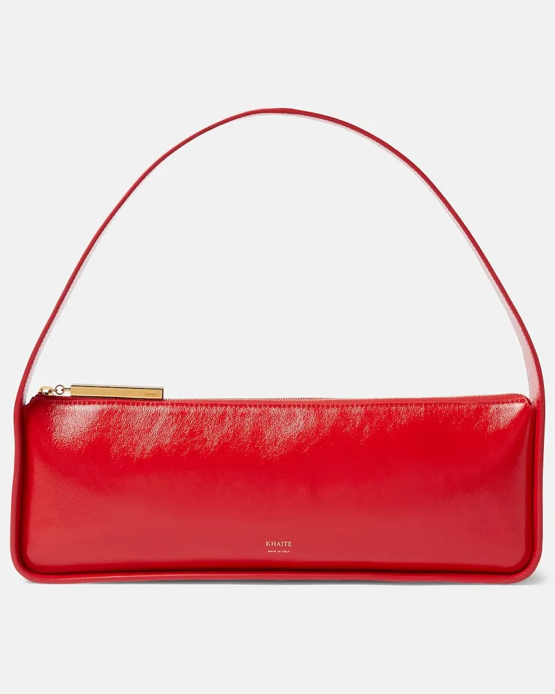 KHAITE Borsa a spalla Lori in pelle Rosso