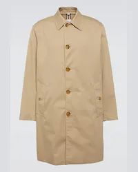 Burberry Soprabito in gabardine di cotone Beige