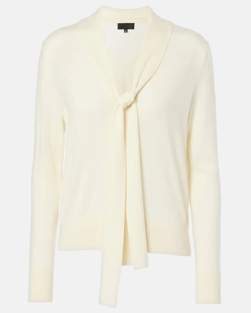 Nili Lotan Pullover Ayla in lana Bianco