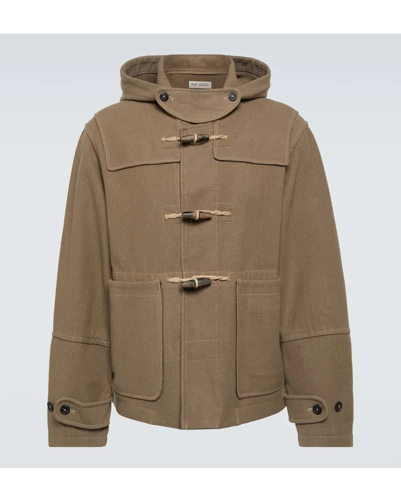 Our Legacy Giacca in misto lana Marrone