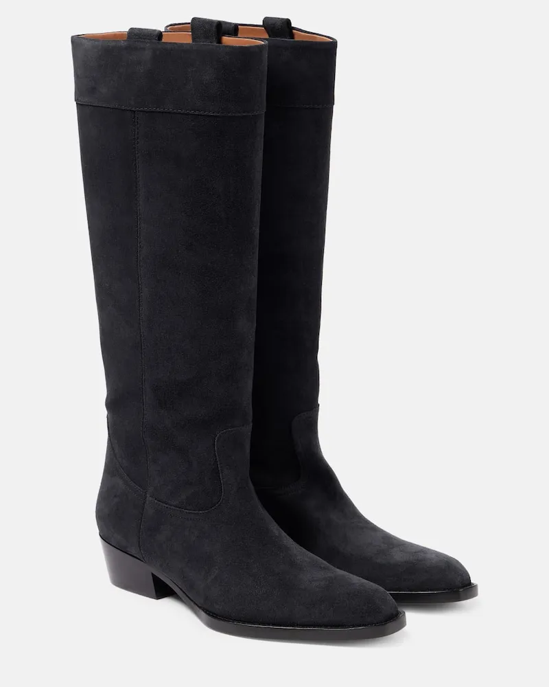 Paris Texas Stivaletti Helena 35 in suede Nero