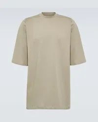 Rick Owens T-shirt oversize Jump in jersey Neutro