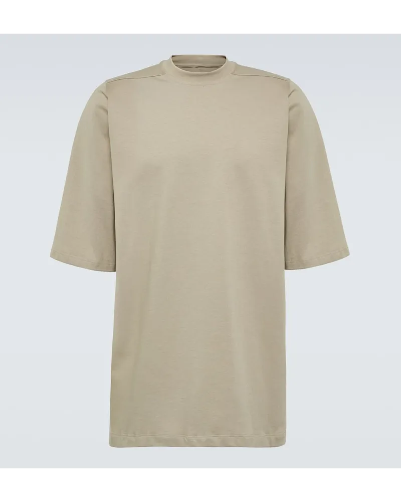 Rick Owens T-shirt oversize Jump in jersey Neutro