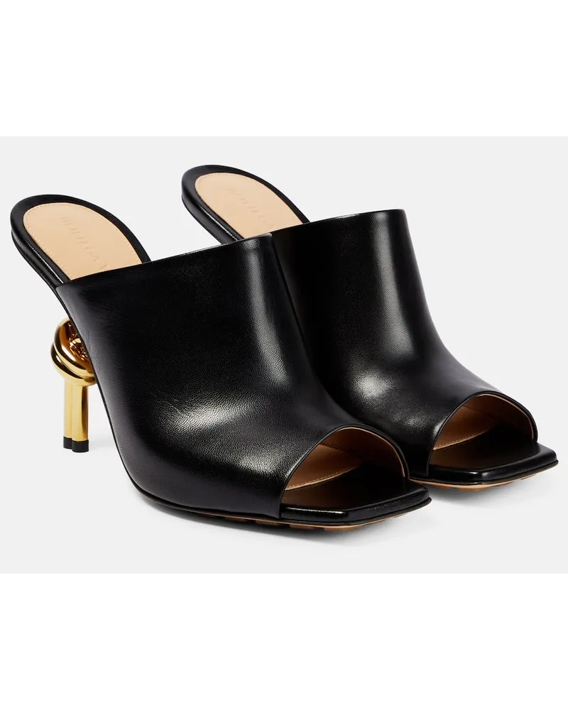 Bottega Veneta Sandali Knot in pelle Nero