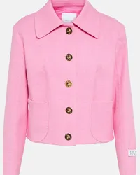 Patou Giacca in tweed Rosa