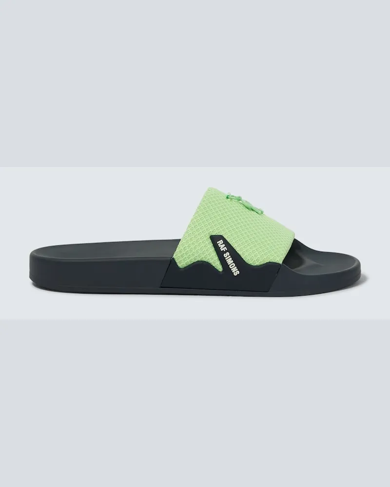 Raf Simons Sandali Astra con logo Verde