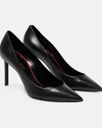 Saint Laurent Pumps Anja 85 in pelle Nero