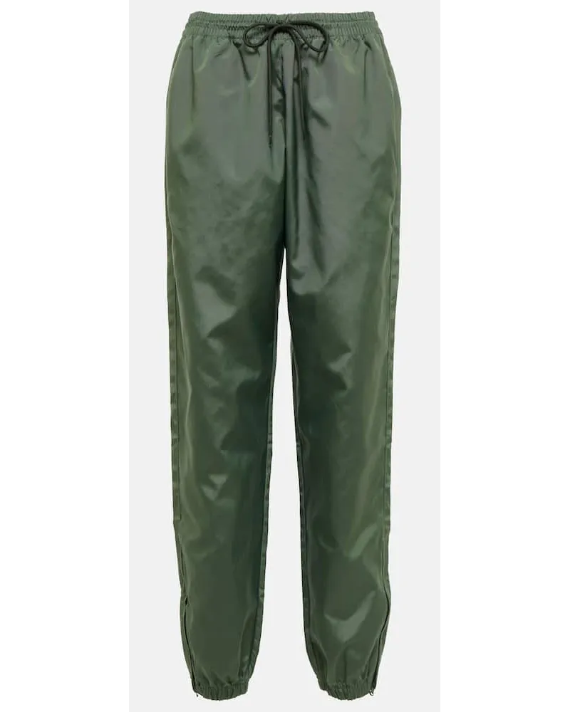 WARDROBE.NYC Pantaloni sportivi Spray Verde