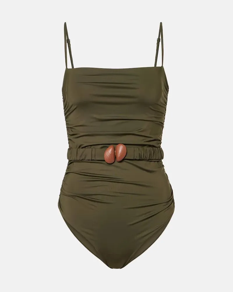 Johanna Ortiz Costume intero con cintura Verde