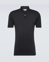 Derek Rose Polo Jacob in cotone Nero