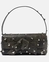 Acne Studios Borsa a spalla Musubi in pelle Marrone