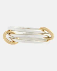 Spinelli Kilcollin Anello Solarium SG in argento sterling e oro 18kt Argento