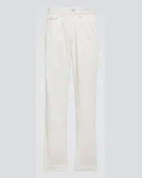 Ralph Lauren Pantaloni regular in velluto a coste Bianco