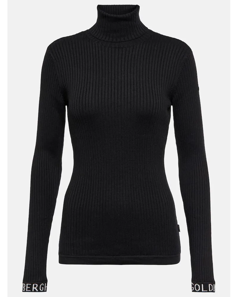 GOLDBERGH Dolcevita Mira in maglia a coste Nero