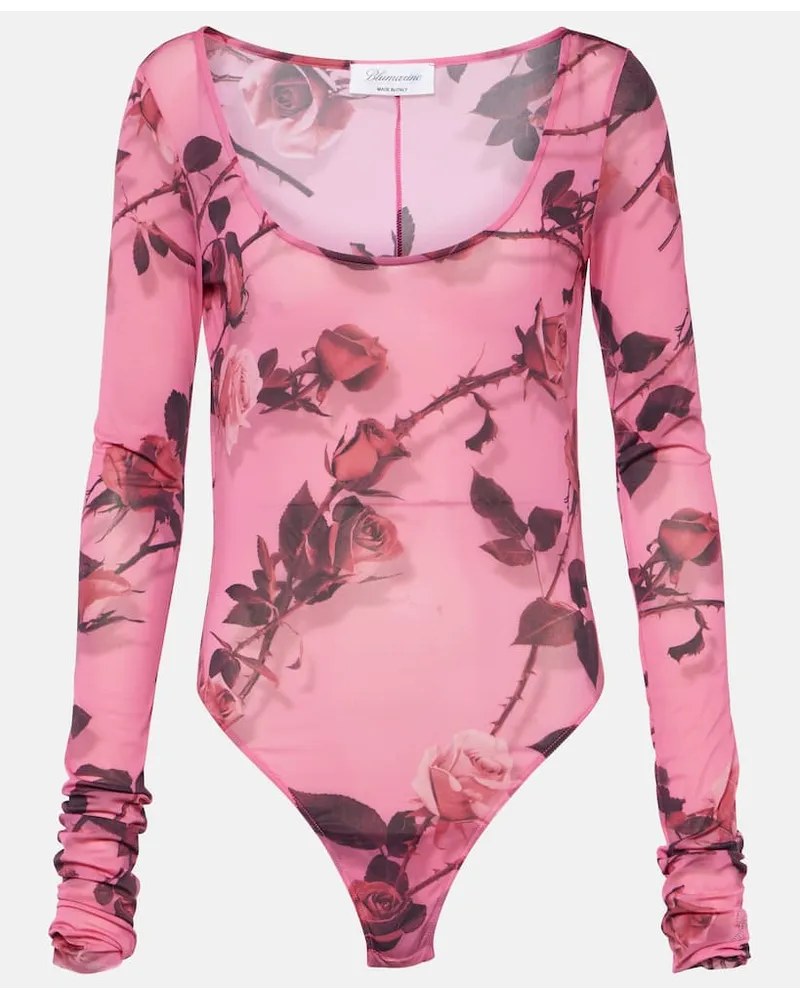 Blumarine Body con stampa floreale Multicolore